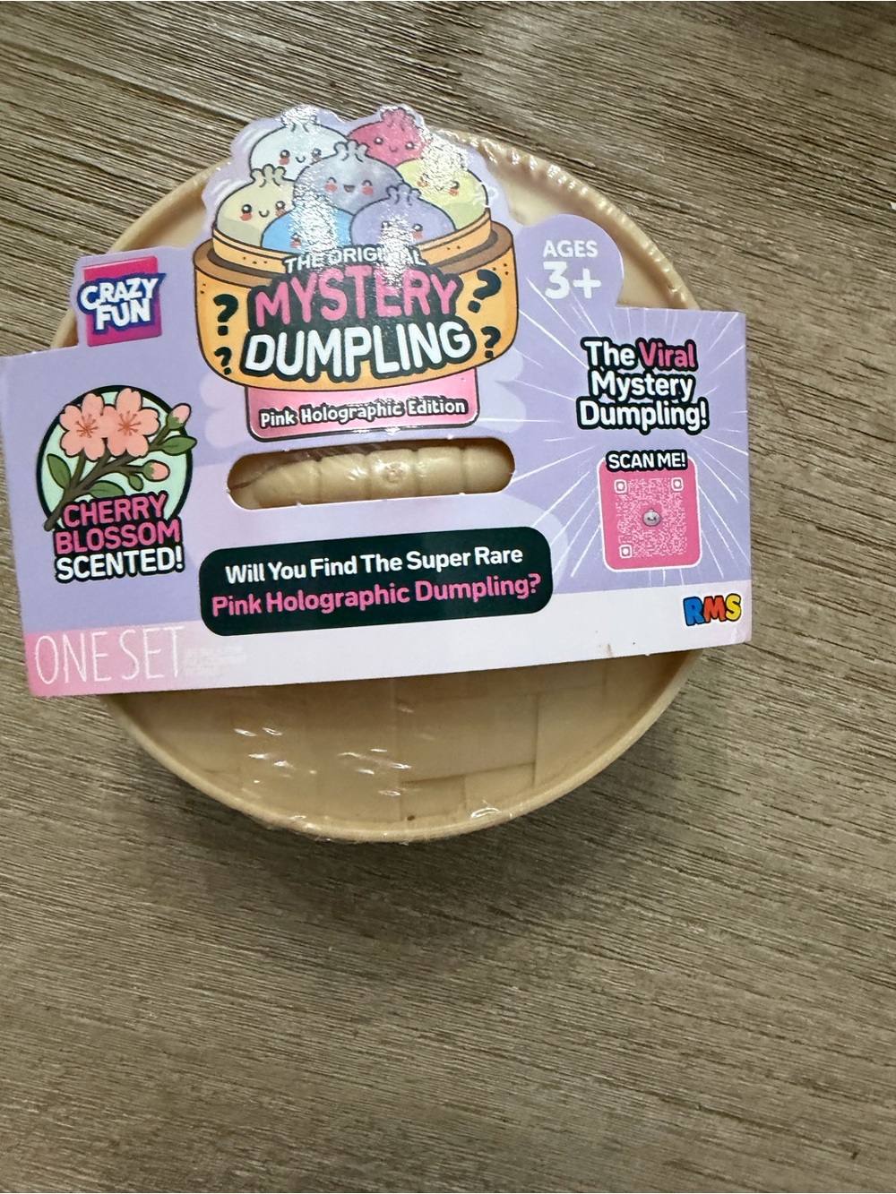 Pink holographic edition dumpling